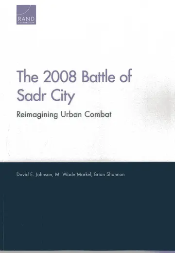 Cover of The 2008 Battle of Sadr City
