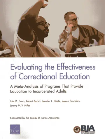 Cover of Evaluating the Effectiveness of Correctional Education