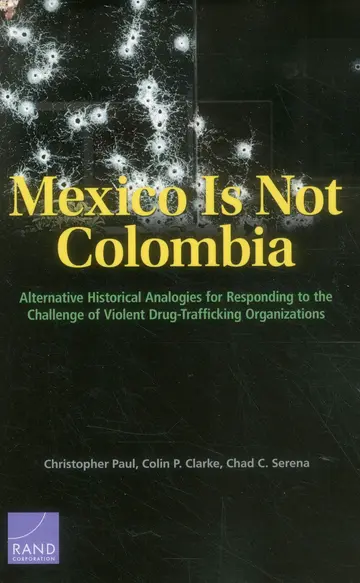 Cover of Mexico Is Not Colombia
