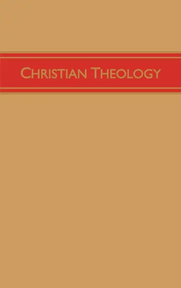 Cover of Christian Theology, Volume 3