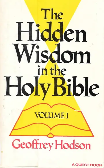 Cover of Hidden Wisdom in the Holy Bible