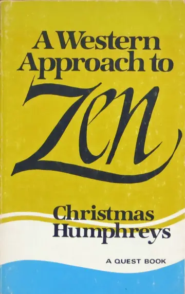 Cover of A Western approach to Zen