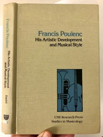 Cover of Francis Poulenc
