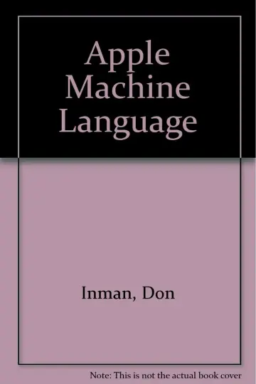 Cover of Apple Machine Language