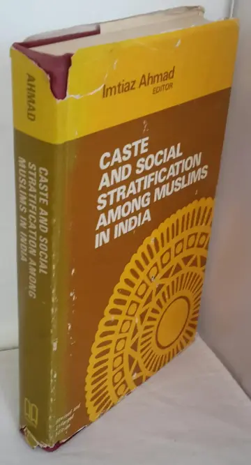 Cover of Caste and social stratification among Muslims in India