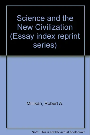Cover of Science and the New Civilization