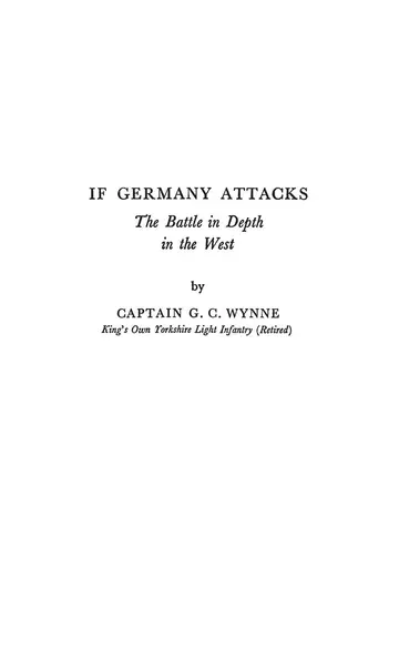 Cover of If Germany Attacks
