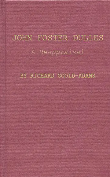 Cover of John Foster Dulles