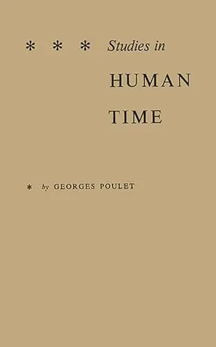 Cover of Studies in Human Time