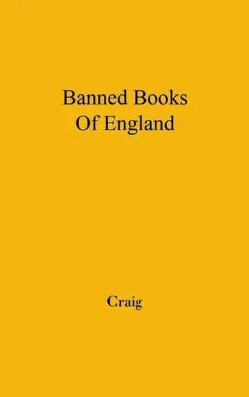 Cover of The Banned Books of England and Other Countries