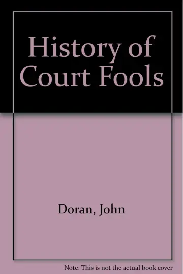 Cover of History of Court Fools