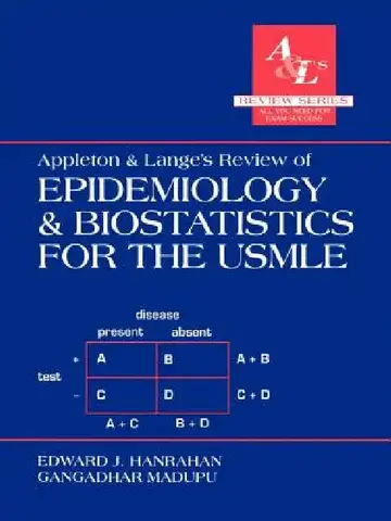 Cover of Appleton & Lange's Review of Epidemiology & Biostatistics for the USMLE