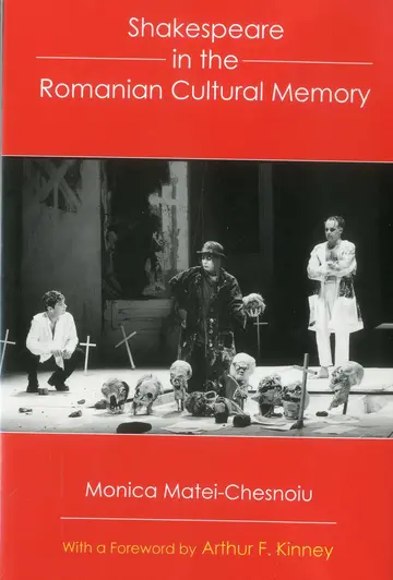 Cover of Shakespeare in the Romanian Cultural Memory