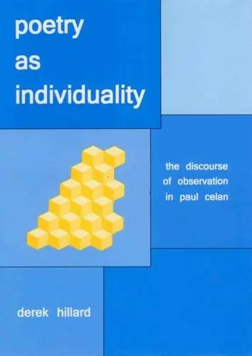 Cover of Poetry as Individuality