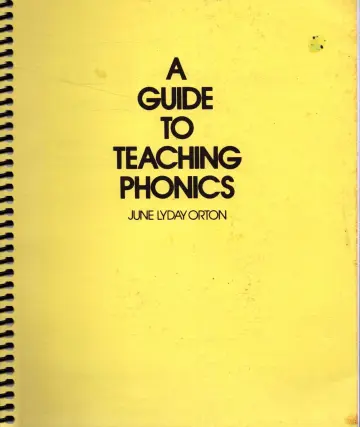 Cover of Guide to Teaching Phonics-orton