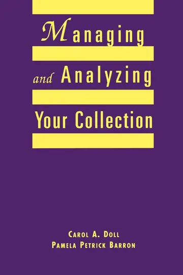 Cover of Managing and Analyzing Your Collection