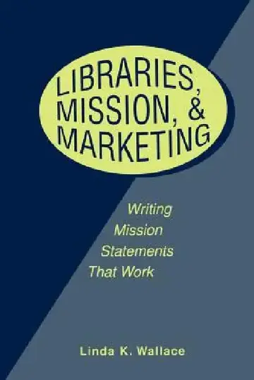 Cover of Libraries, Mission, and Marketing