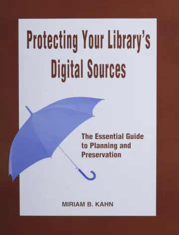 Cover of Protecting Your Library's Digital Sources