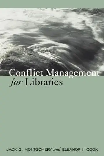 Cover of Conflict Management for Libraries