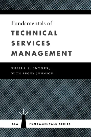 Cover of Fundamentals of Technical Services Management