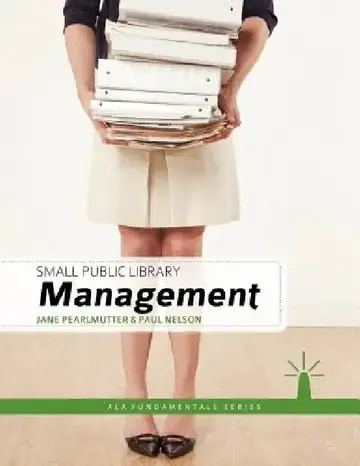 Cover of Small Public Library Management