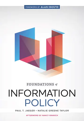 Cover of Foundations of Information Policy
