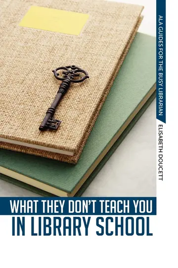 Cover of What They Don't Teach You in Library School