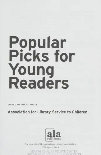 Cover of Alsc's Popular Picks for Young Readers