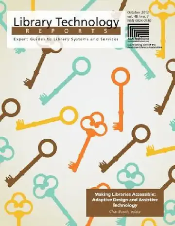 Cover of Making Libraries Accessible