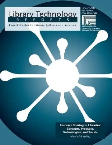 Cover of Resource Sharing in Libraries