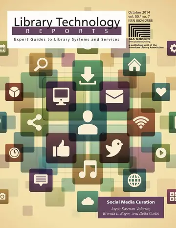 Cover of Social Media Curation