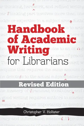 Cover of Handbook of Academic Writing for Librarians