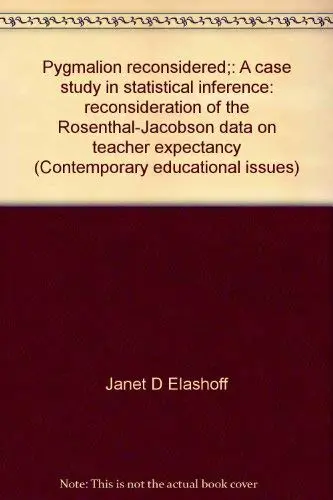 Cover of Pygmalion reconsidered