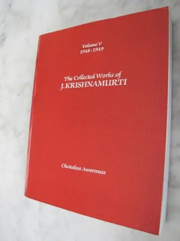 Cover of The Collected Works of J. Krishnamurti 1948-1949