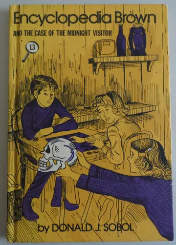 Cover of Encyclopedia Brown and the Case of the Midnight Visitor