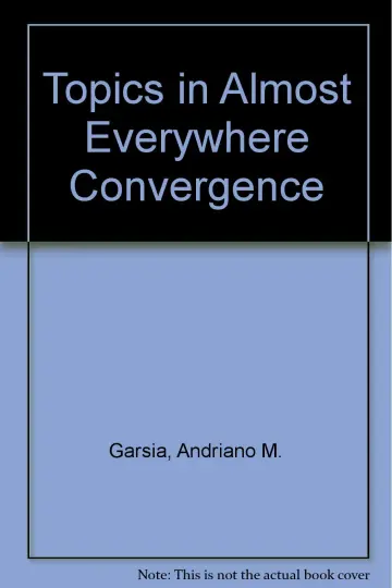 Cover of Topics in Almost Everywhere Convergence