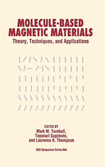 Cover of Molecule-Based Magnetic Materials