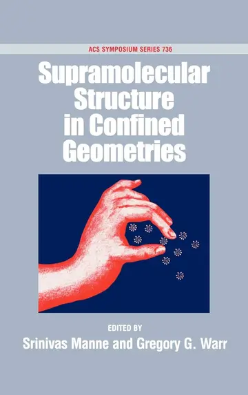 Cover of Supramolecular Structure in Confined Geometries