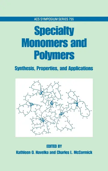 Cover of Specialty Monomers and Polymers