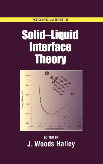 Cover of Solid-Liquid Interface Theory