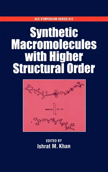Cover of Synthetic Macromolecules with Higher Structural Order