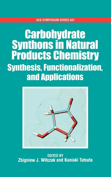 Cover of Carbohydrate Synthons in Natural Products Synthesis
