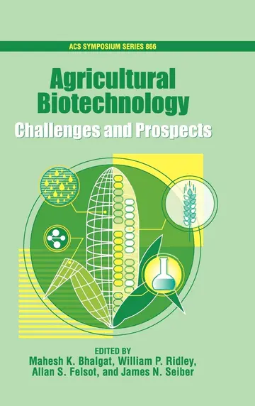 Cover of Agricultural Biotechnology Challenges and Prospects