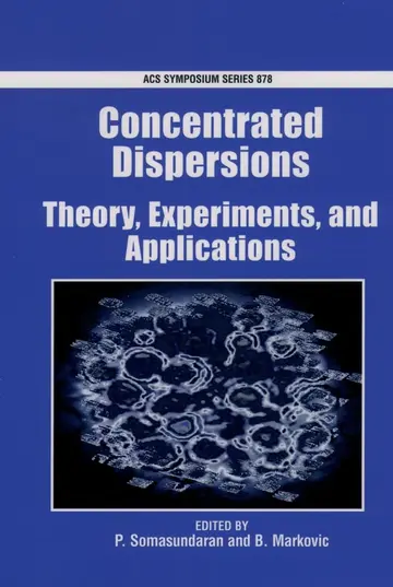 Cover of Concentrated Dispersion