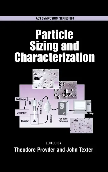 Cover of Particle Sizing and Characterization