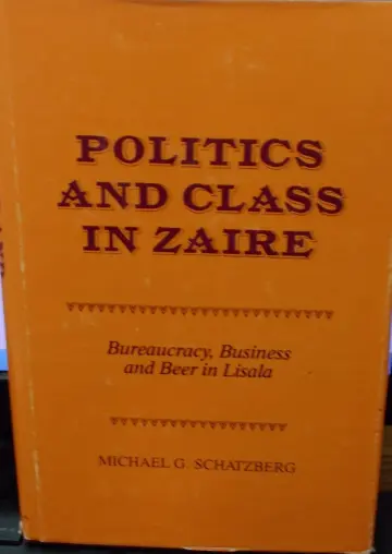 Cover of Politics and Class in Zaire