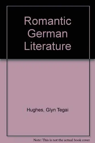 Cover of Romantic German Literature