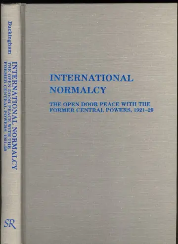 Cover of International Normalcy