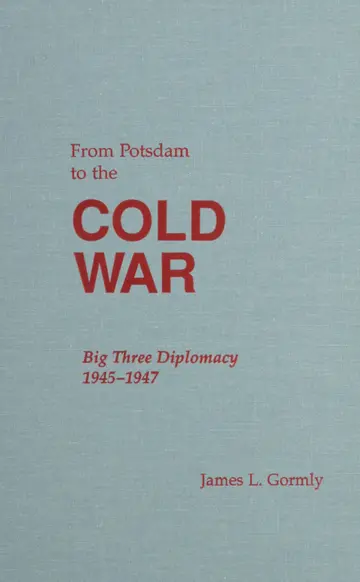 Cover of From Potsdam to the Cold War
