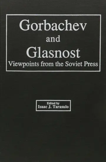 Cover of Gorbachev and Glasnost